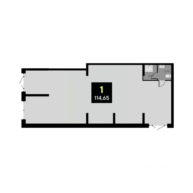 Офис в Тюменская область, Тюмень ул. Андрея Приказнова, 2 (115 м) - Фото 1