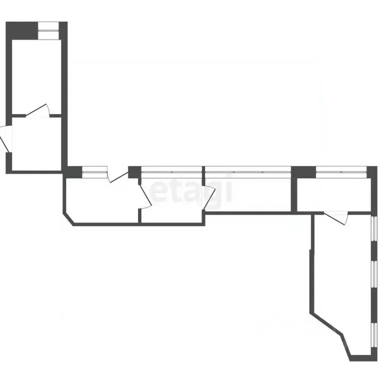 1-к кв. Крым, Ялта наб. Имени В.И. Ленина, 13 (39.9 м) - Фото 2