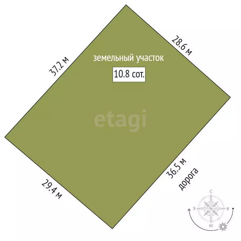 Участок в Якутск, территория Баал Заимката (10.8 м) - Фото 0