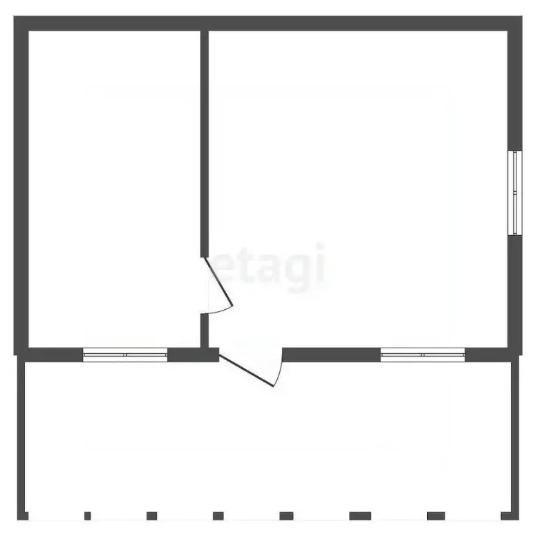 Дом в Ленинградская область, Волосовский район, Калитинское с/пос, д. ... - Фото 2