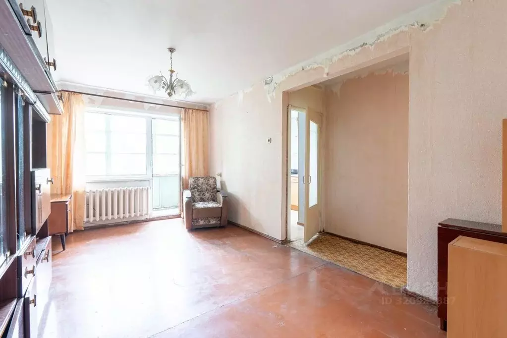 2-к кв. Татарстан, Казань ул. Кулахметова, 4 (45.5 м) - Фото 1