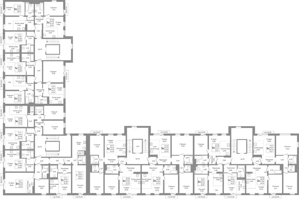 1-к кв. Челябинская область, Челябинск Никс Лайн на Ярославской жилой ... - Фото 2