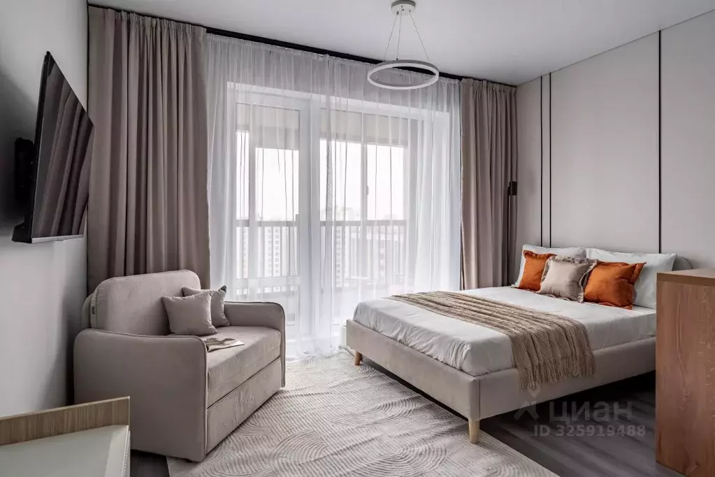 Студия Санкт-Петербург ул. Ультрамариновая, 5 (25.0 м) - Фото 1