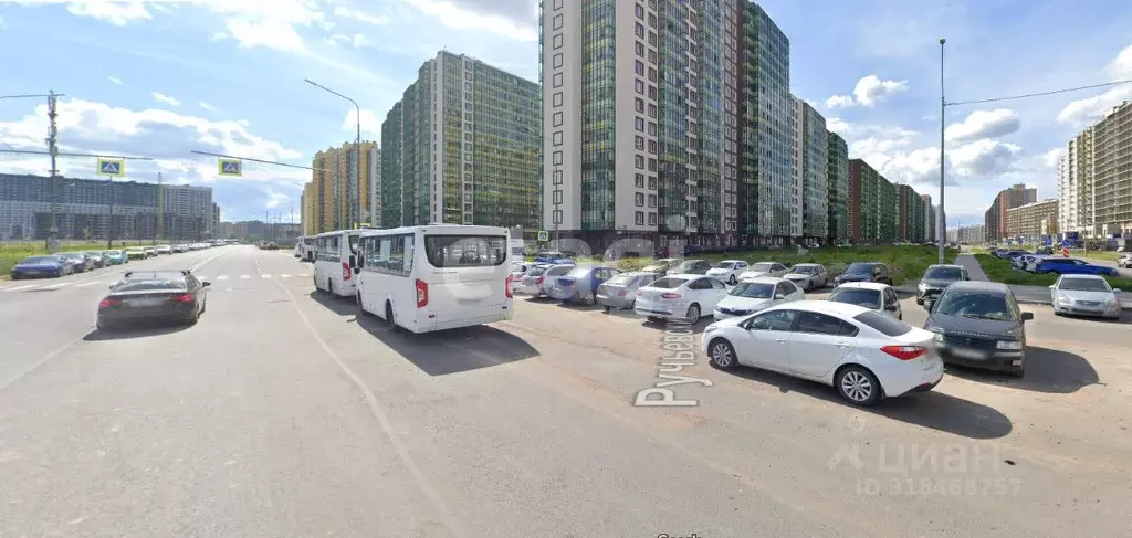 1-к кв. Ленинградская область, Мурино Всеволожский район, просп. ... - Фото 0