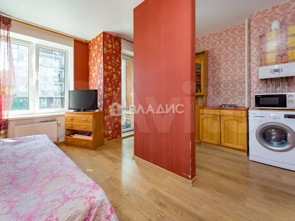 Квартира-студия, 21,9 м, 1/7 эт. - Фото 1