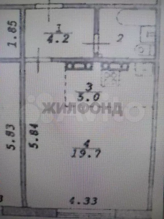 Квартира-студия, 32,4 м, 4/10 эт. - Фото 0