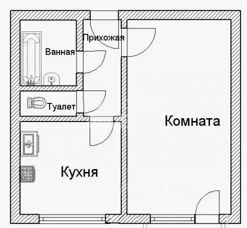 1-к кв. Липецкая область, Липецк ул. Филипченко, 8/3 (34.9 м) - Фото 2