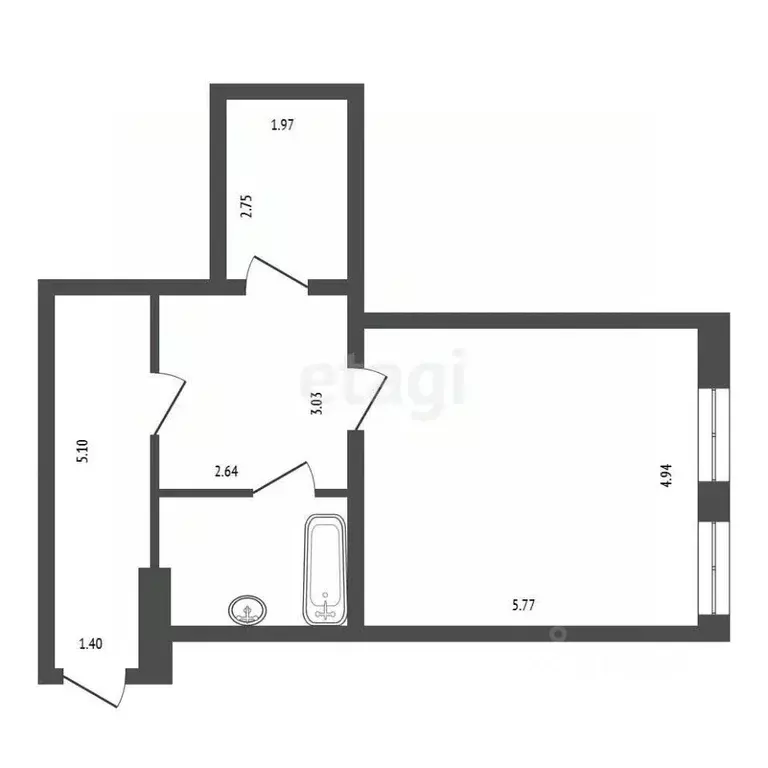 Офис в Красноярский край, Красноярск ул. Александра Матросова, 30И (51 ... - Фото 0