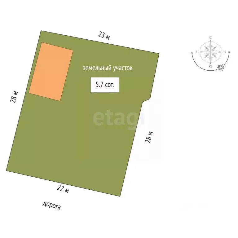 Дом в Саха (Якутия), Якутск Загородный кв-л, ул. Челюскина, 65 (50 м) - Фото 1