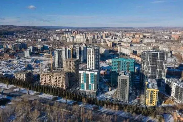 1-к кв. Красноярский край, Красноярск Свободный просп., 66Рк2 (36.4 м) - Фото 1