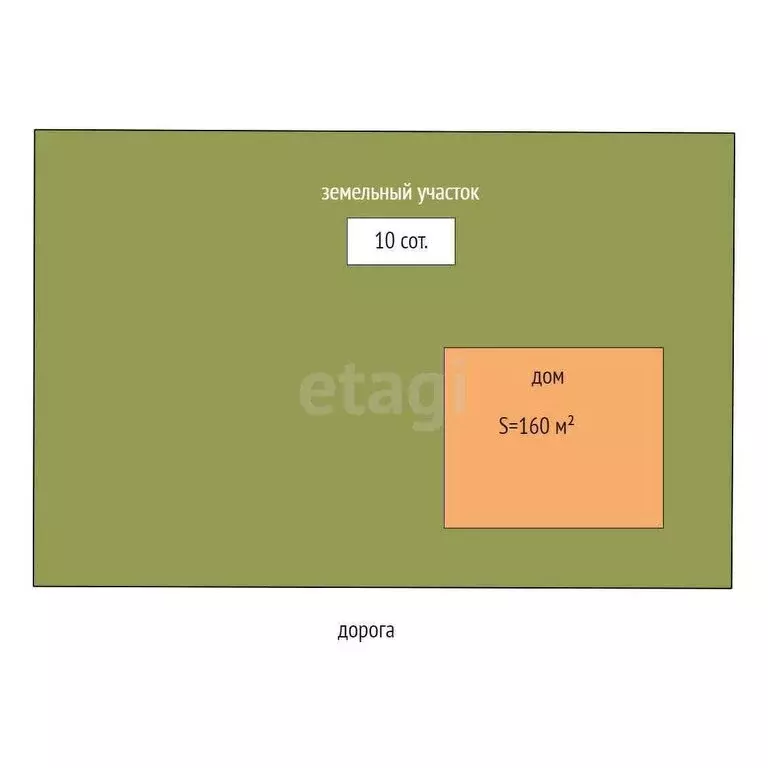 Дом в Ялуторовск, улица Высоцкого (160 м) - Фото 1