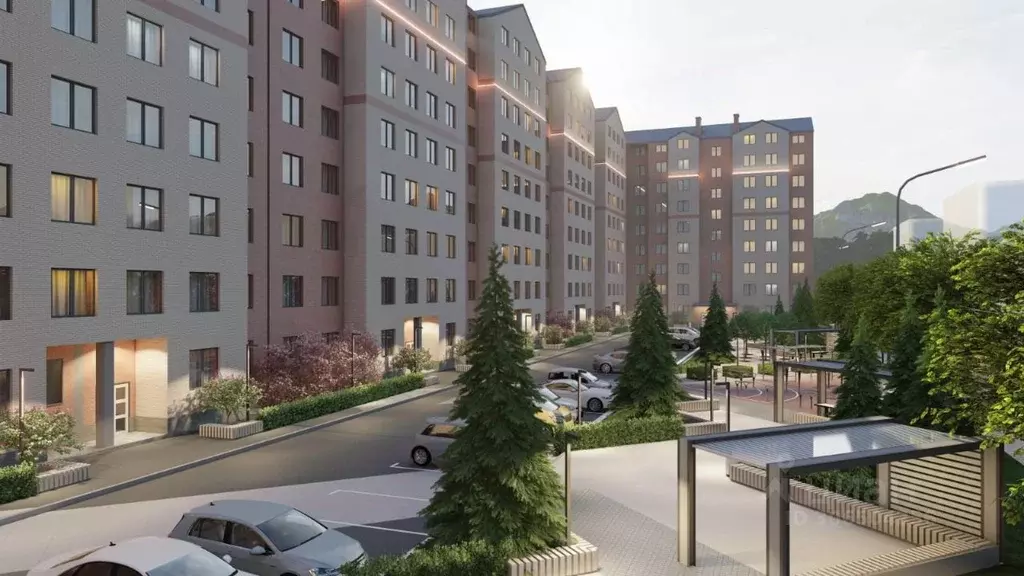 2-к кв. Северная Осетия, Владикавказ ул. Зураба Магкаева, 83к6А (59.0 ... - Фото 0