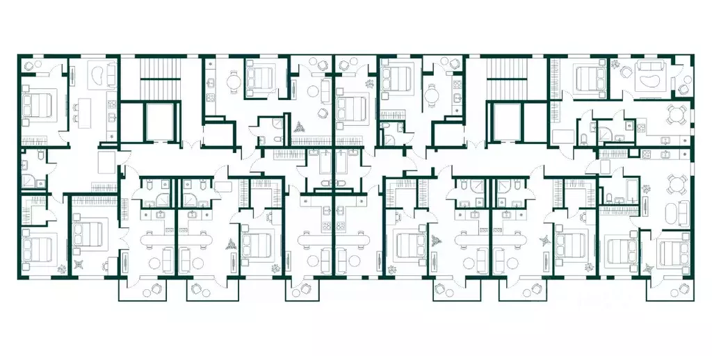 1-к кв. Дагестан, Дербент Новая История жилой комплекс (34.72 м) - Фото 2