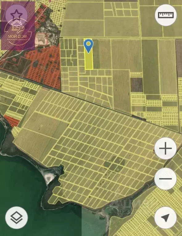 Участок в Крым, Сакский район, с. Штормовое  (500.0 сот.) - Фото 1