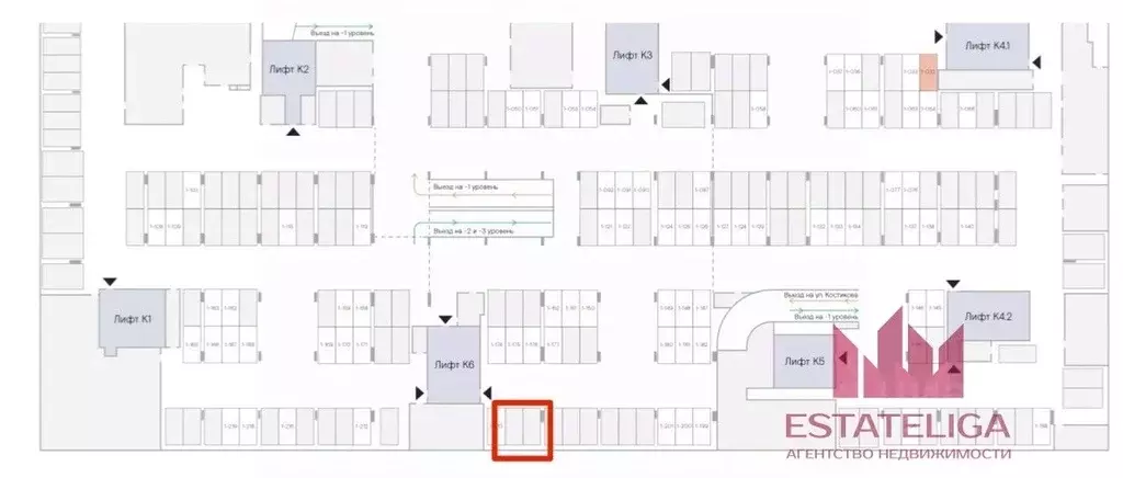 Гараж в Москва ул. Костикова, 4к3 (14 м) - Фото 1