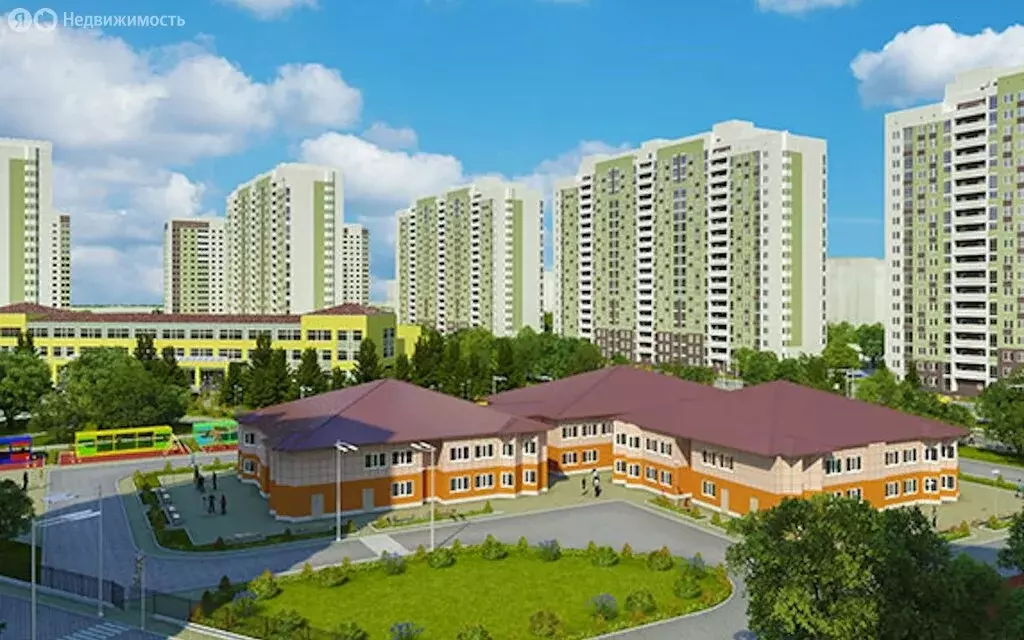 Квартира-студия: Омск, Взлётная улица, 15 (37.5 м) - Фото 2