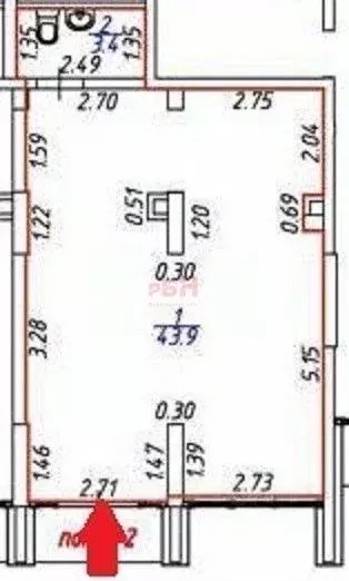 Помещение свободного назначения в Свердловская область, Екатеринбург ... - Фото 2