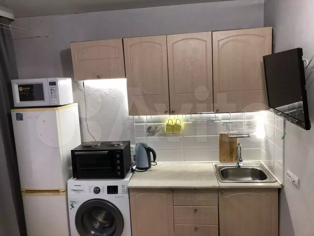 Квартира-студия, 18 м, 1/9 эт. - Фото 1
