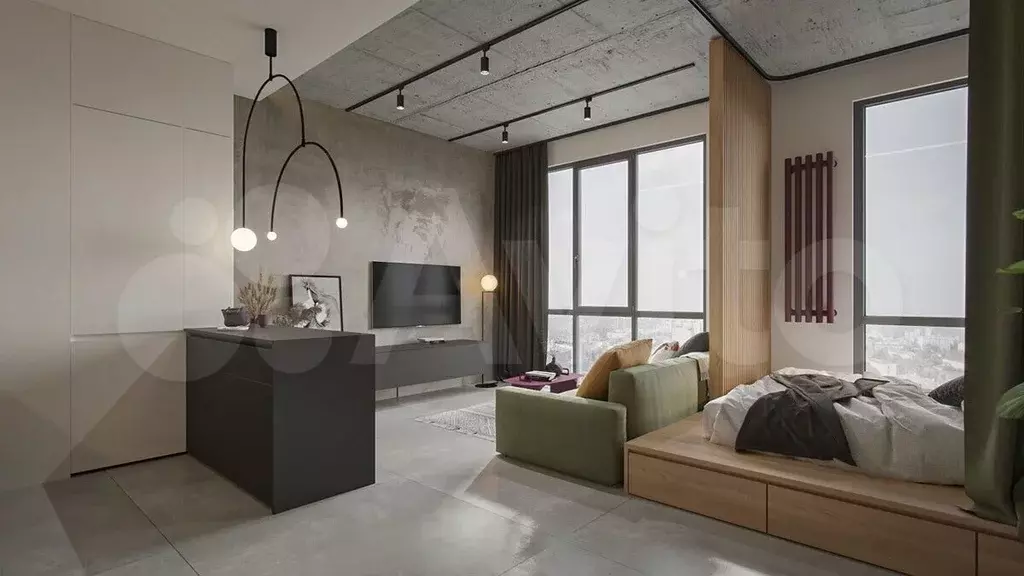 Квартира-студия, 19,9 м, 22/25 эт. - Фото 0