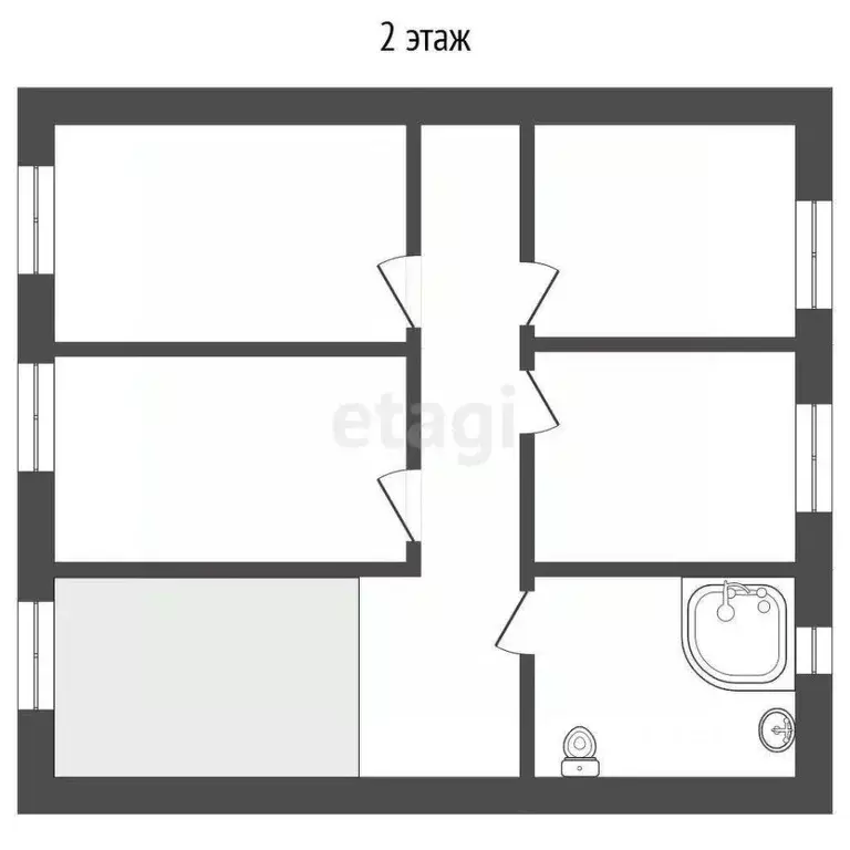 Дом в Ставропольский край, Предгорный муниципальный округ, пос. ... - Фото 1
