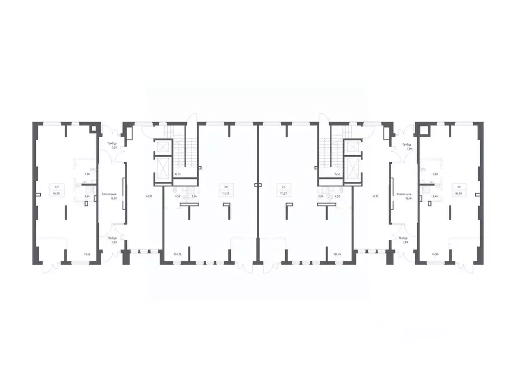 Помещение свободного назначения в Москва № 35 кв-л,  (84 м) - Фото 2