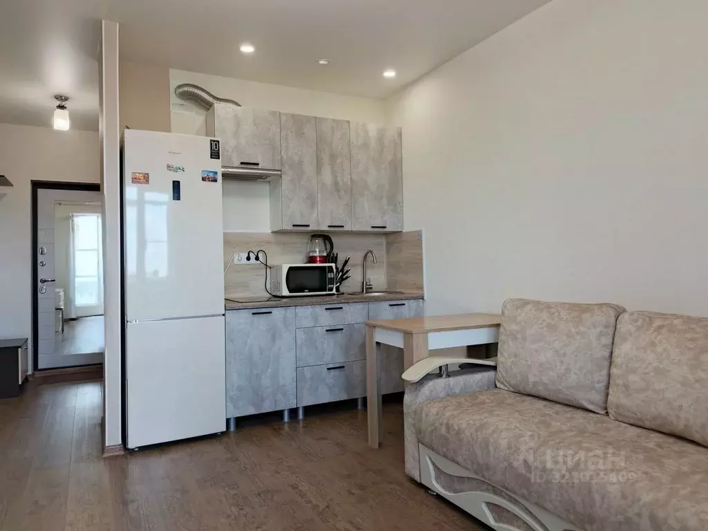 Студия Ростовская область, Ростов-на-Дону Берберовка мкр, ул. ... - Фото 1