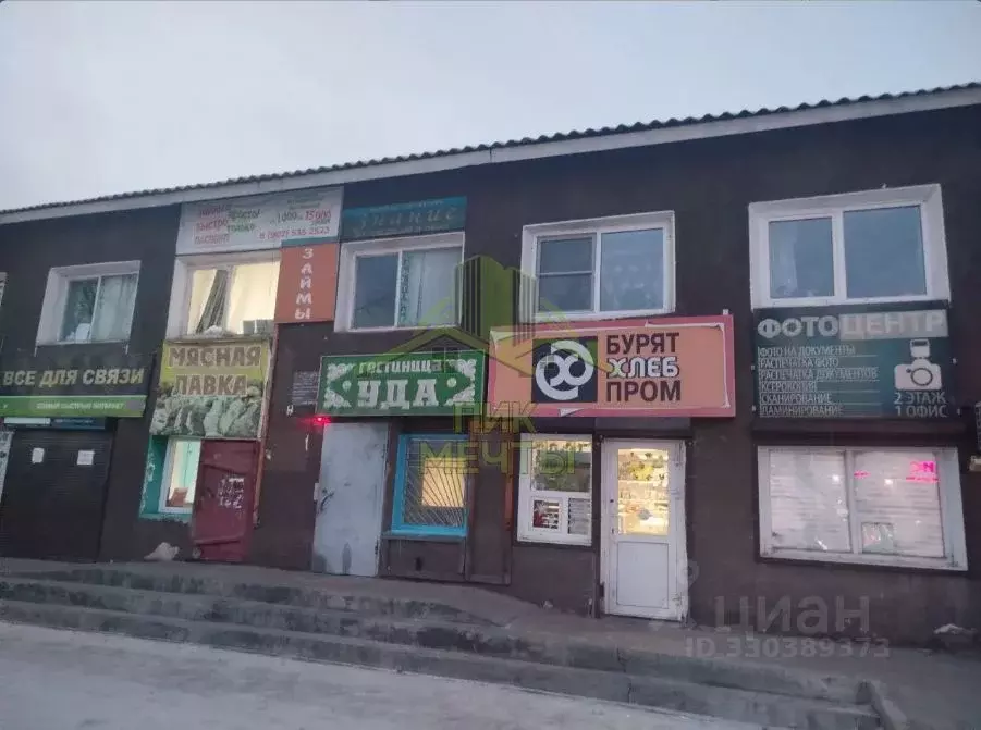 Помещение свободного назначения в Бурятия, Хоринский район, с. Хоринск ... - Фото 1