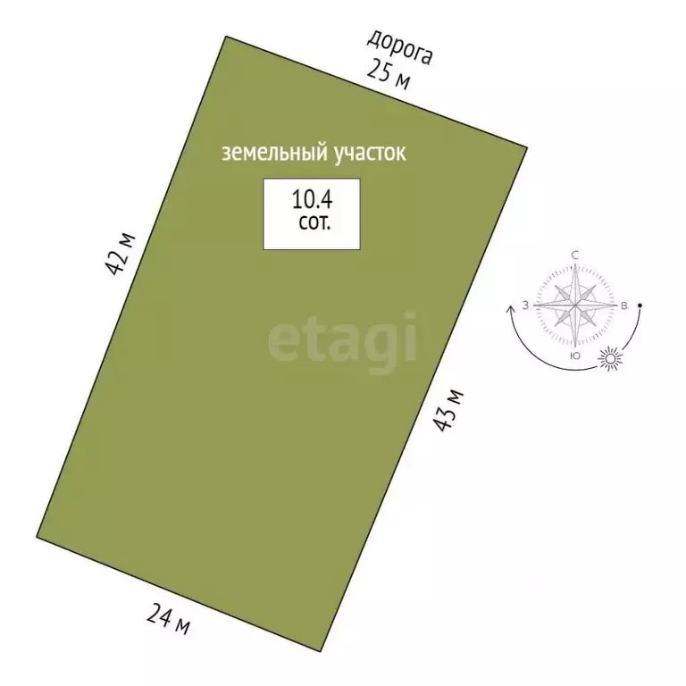 Участок в Тюменская область, Тюменский муниципальный округ, д. ... - Фото 2