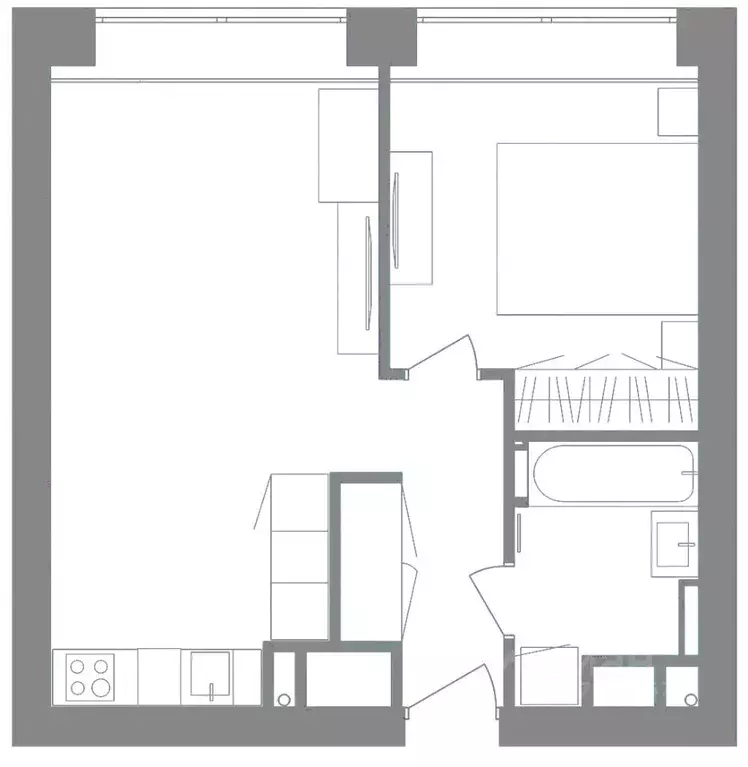 2-к кв. Москва Ботаническая ул., 29Ак3 (45.5 м) - Фото 2