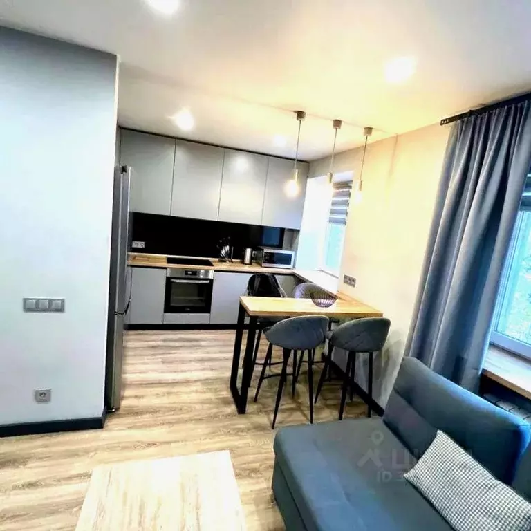 1-к кв. Кемеровская область, Новокузнецк Октябрьский просп., 40 (30.8 ... - Фото 1