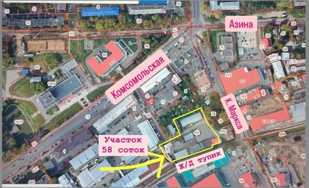 Участок в Кировская область, Киров Ж/д вокзала мкр,  (58.0 сот.) - Фото 0