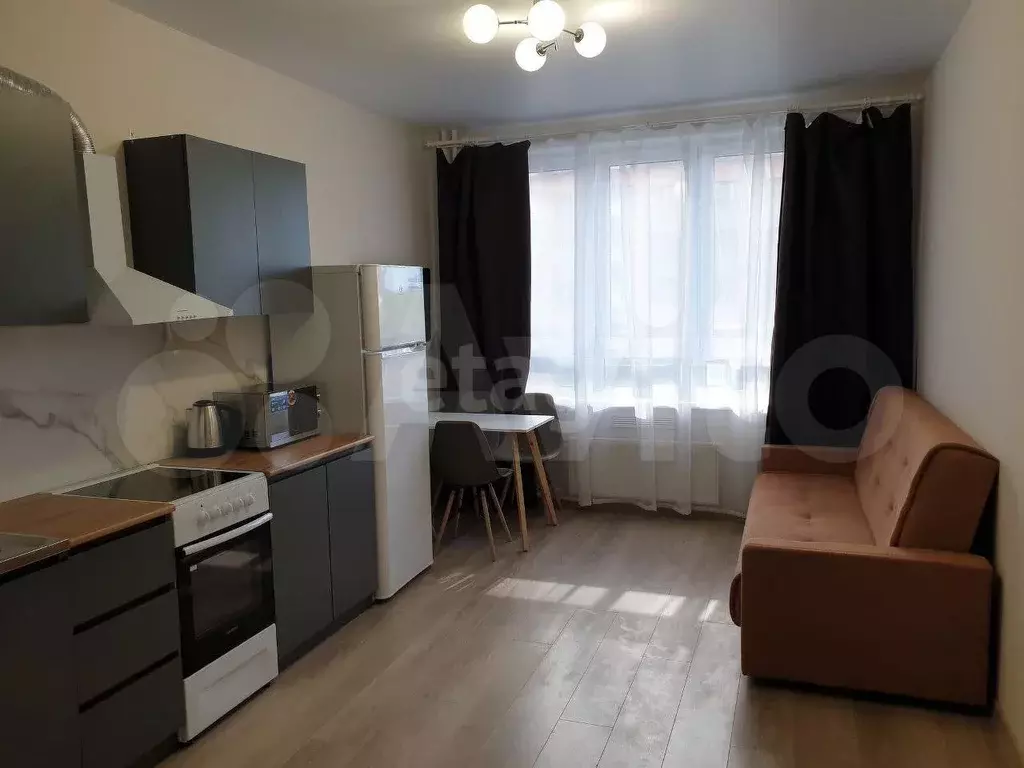 1-к. квартира, 34,5 м, 2/17 эт. - Фото 1