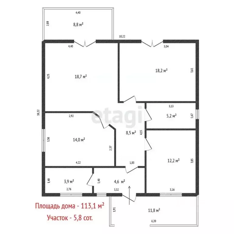 Дом в Свердловская область, Белоярский муниципальный округ, Чистые ... - Фото 1
