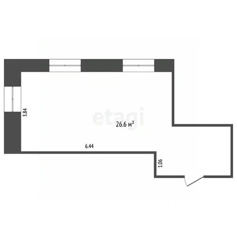 Офис в Костромская область, Кострома ул. Князева, 2 (27 м) - Фото 1