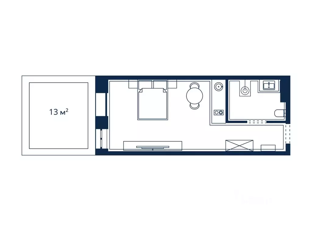 1-к кв. Краснодарский край, Сочи Адлер жилрайон, Курортный Городок ... - Фото 1