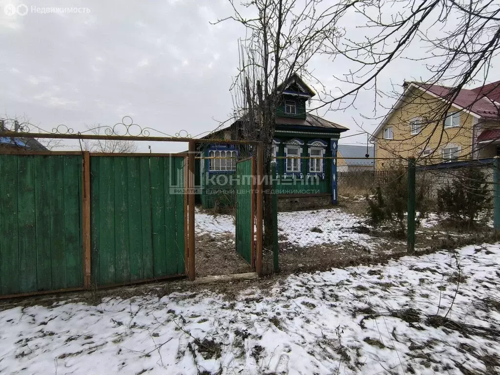 Дом в Камешковский район, муниципальное образование Вахромеевское, ... - Фото 1