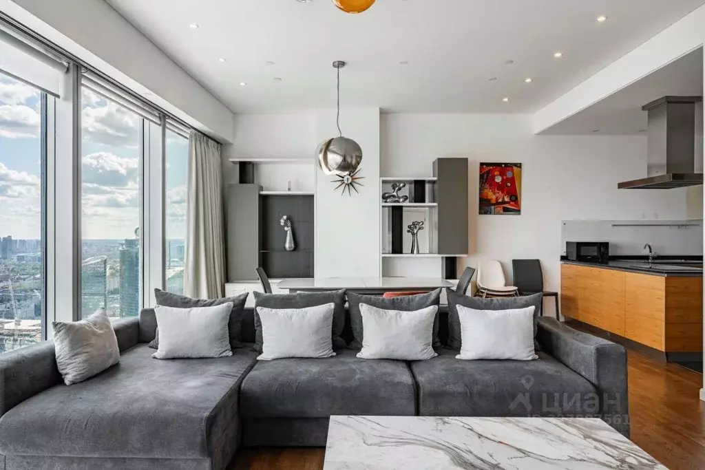 2-к кв. Москва наб. Пресненская, 8с1 (110.0 м) - Фото 1