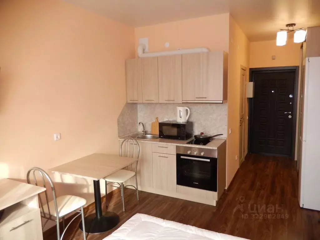 1-к кв. Иркутская область, Иркутск проезд Юрия Тена, 12/4 (28.0 м) - Фото 2