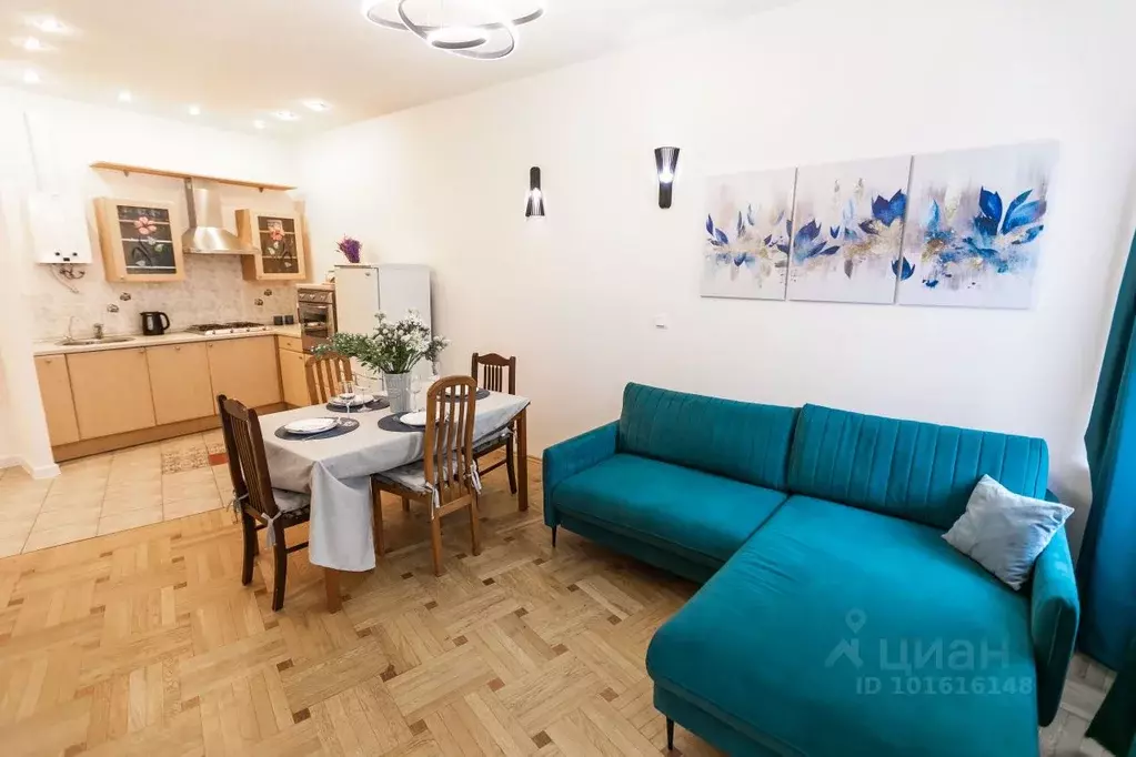 3-к кв. Санкт-Петербург наб. Канала Грибоедова, 37 (80.0 м) - Фото 1