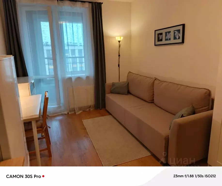 Студия Ленинградская область, Мурино Всеволожский район, просп. ... - Фото 1