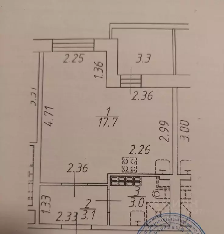 Студия Санкт-Петербург Пулковское ш., 99к6 (23.8 м) - Фото 0