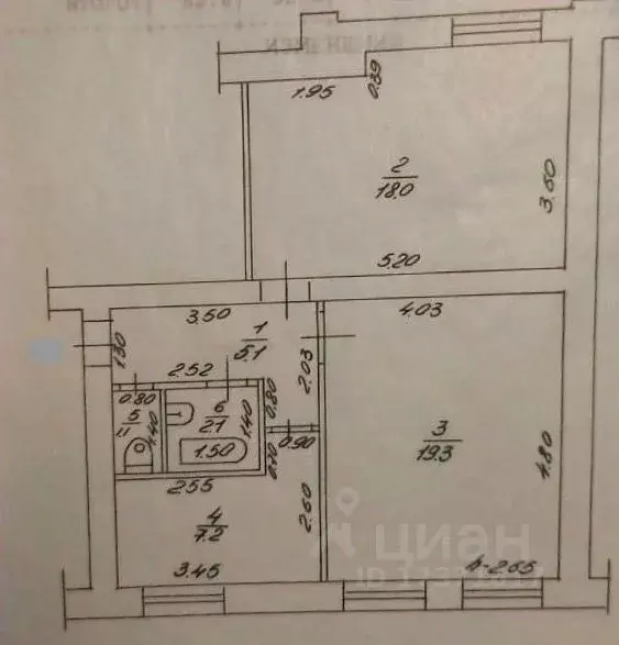 2-к кв. Брянская область, Брянск бул. Гагарина, 30 (52.0 м) - Фото 2