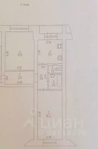 2-к кв. Пермский край, Нытва ул. Карла Маркса, 48 (47.2 м) - Фото 1