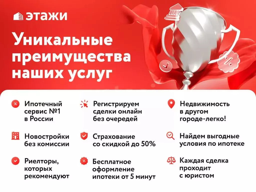 3-к кв. Тамбовская область, Тамбов Астраханская ул., 172 (54.2 м) - Фото 1