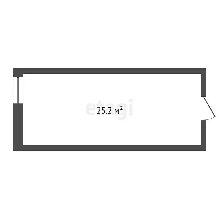 Офис (25.2 м) - Фото 1