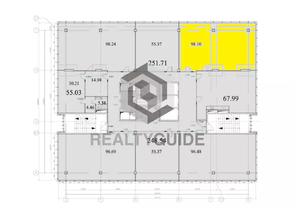 Офис (98.1 м) - Фото 2