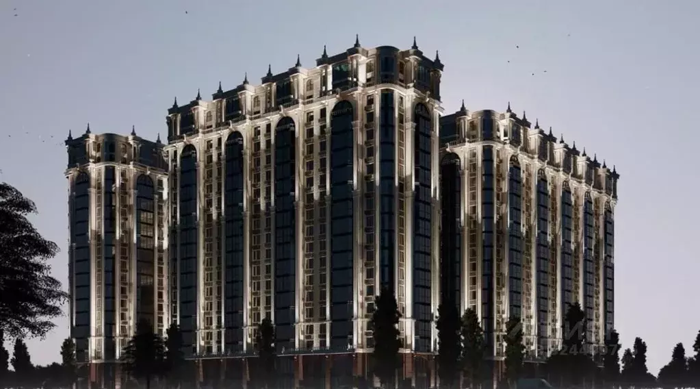 1-к кв. Чеченская республика, Грозный просп. В.В. Путина, 1Б (49.3 м) - Фото 1