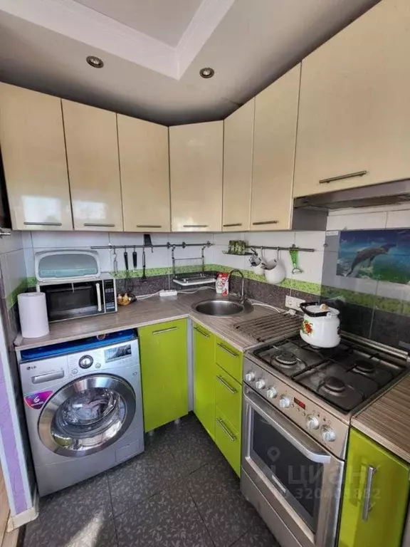 3-к кв. Омская область, Омск пос. Амурский, ул. Багратиона, 27А (58.0 ... - Фото 1