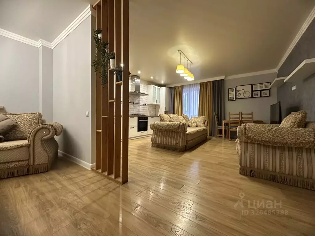 3-к кв. Ставропольский край, Пятигорск ул. Пестова, 15 (71.3 м) - Фото 2