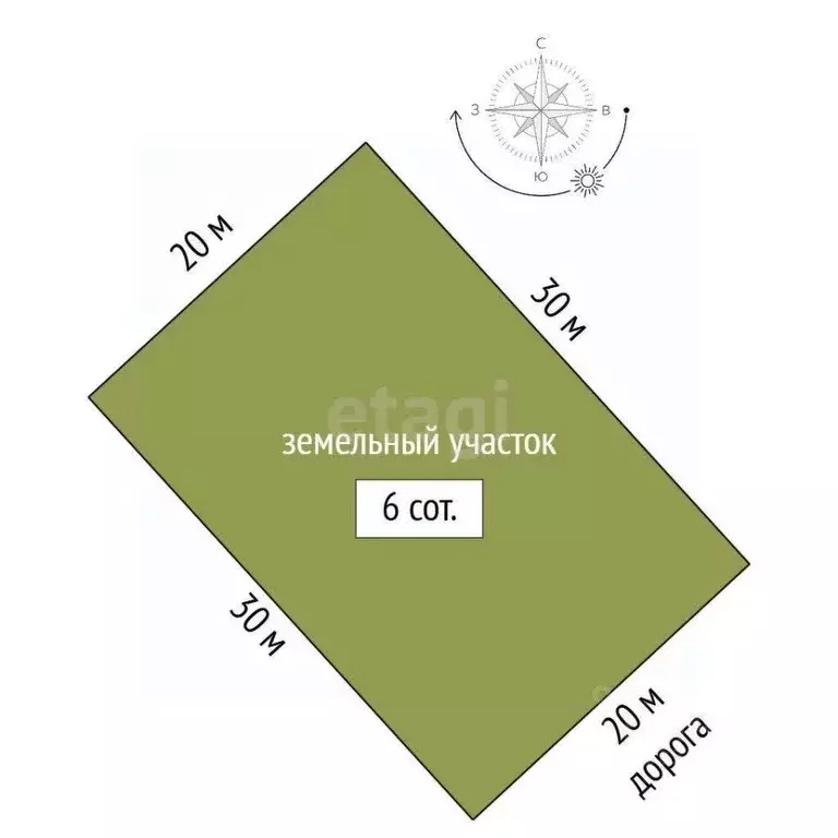 Участок в Крым, Симферопольский район, с. Мирное  (6.0 сот.) - Фото 2